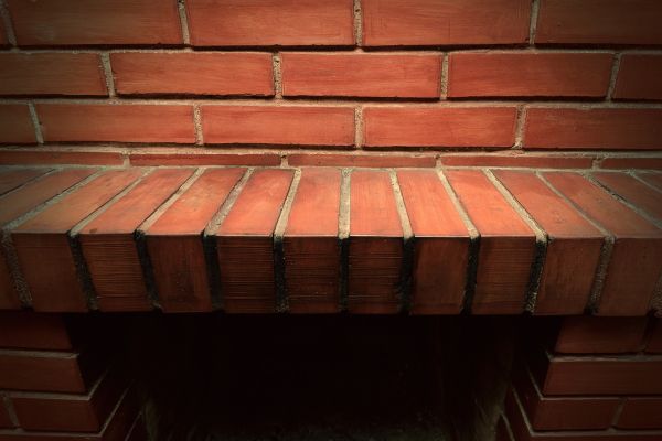 Brick Mantel Installation in Lakeville